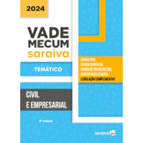 VADE MECUM CIVIL E EMPRESARIAL TEMÁTICO - 8ª EDIÇÃO 2024