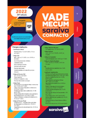 VADE MECUM COMPACTO - 24ª EDIÇÃO 2022