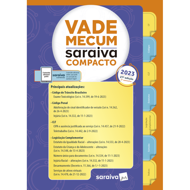 VADE MECUM COMPACTO - 27ª EDIÇÃO 2023