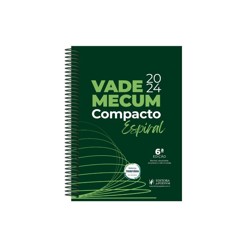 VADE MECUM COMPACTO - ESPIRAL (2024) - CONFORME LEI 14.811/24