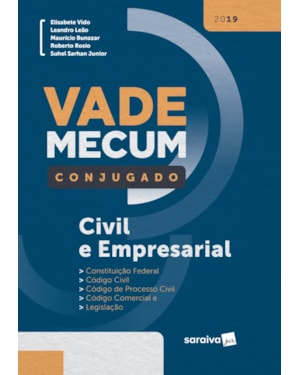 VADE MECUM CONJUGADO: CIVIL E EMPRESARIAL - 1ª EDIÇÃO DE 2019
