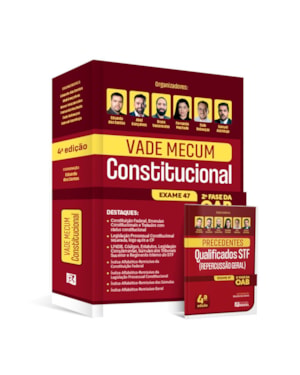 Vade Mecum Constitucional - 2ª fase da OAB - EXAME 47