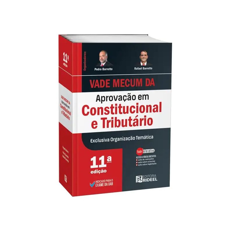 VADE MECUM DA APROVAÇÃO CONSTITUCIONAL E TRIBUTÁRIO - 43º EXAME DA ORDEM - 2025