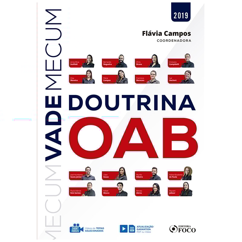 VADE MECUM DE DOUTRINA DA OAB - 1ª EDIÇÃO - 2019