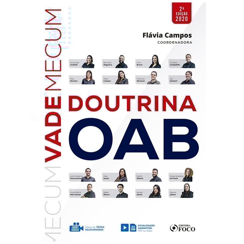 VADE MECUM DE DOUTRINA DA OAB - 2ª ED - 2020