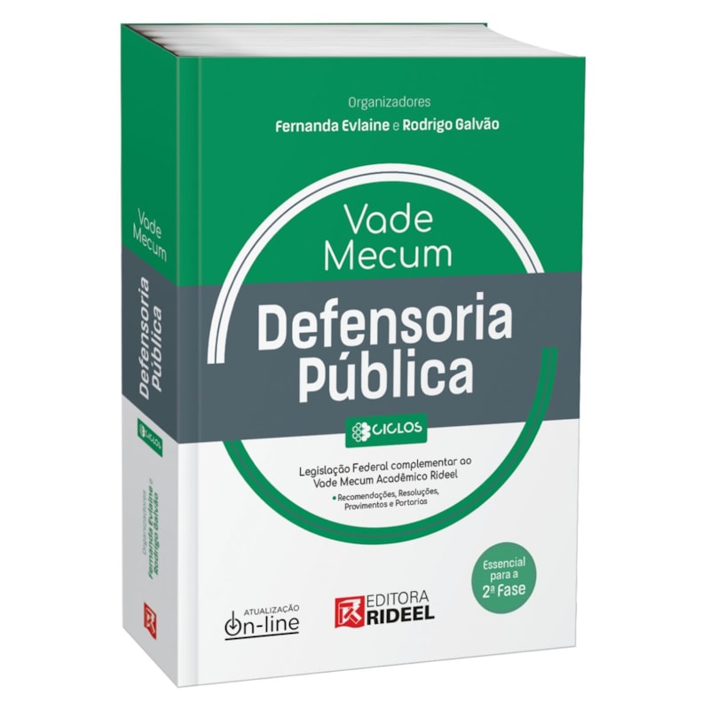 Vade Mecum Defensoria Pública: Ciclos - Essencial Para a 2ª Fase
