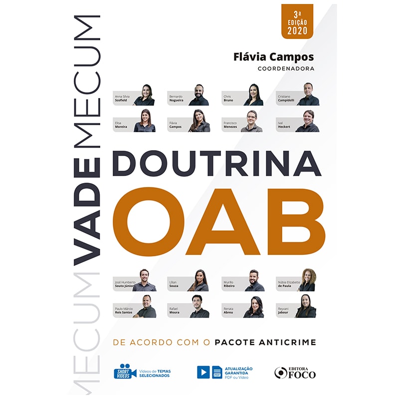 VADE MECUM DOUTRINA DA OAB - 3ª ED - 2020