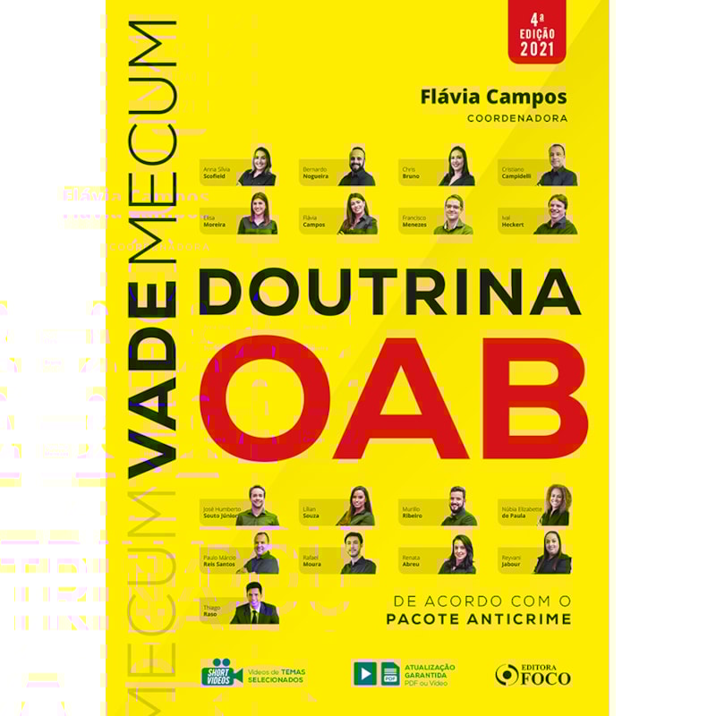 VADE MECUM DOUTRINA DA OAB - 4ª ED