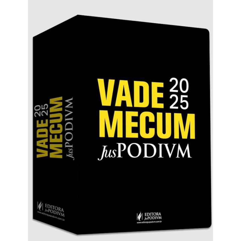VADE MECUM JUSPODIVM - TRADICIONAL - CAPA PRETA (2025)