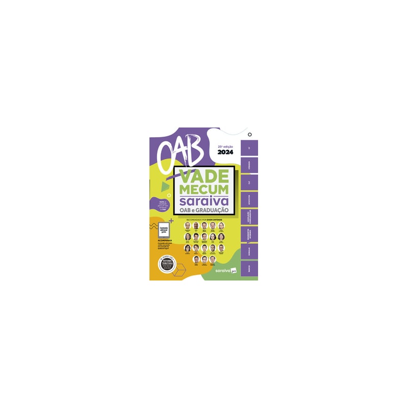 VADE MECUM OAB E GRADUAÇÃO - 25ª EDIÇÃO 2024
