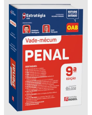 VADE-MÉCUM PENAL - ESTRATÉGIA - 9ª EDIÇÃO