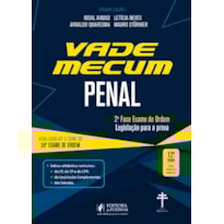 VADE MECUM PENAL + ETIQUETA MARCA FÁCIL - 38º EXAME DE ORDEM