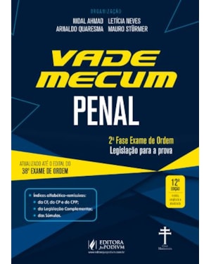 VADE MECUM PENAL + ETIQUETA MARCA FÁCIL - 38º EXAME DE ORDEM