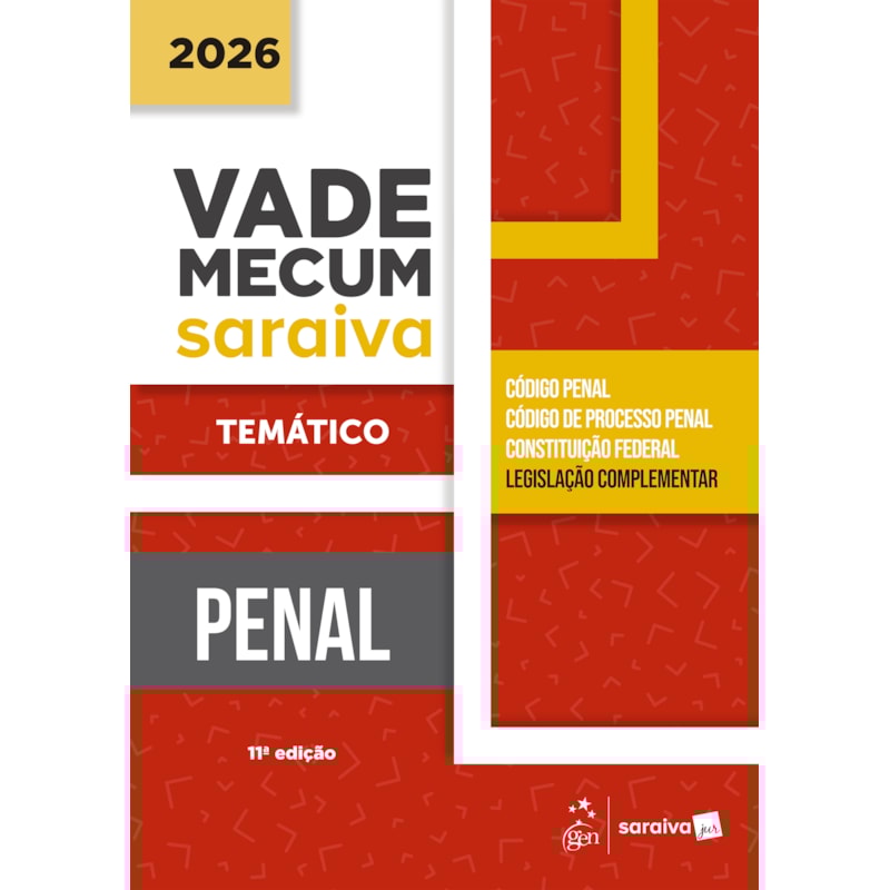 VADE MECUM PENAL - TEMÁTICO - 11ª EDIÇÃO 2026