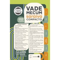 VADE MECUM SARAIVA COMPACTO - 33ª EDIÇÃO 2026