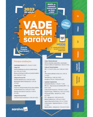 VADE MECUM SARAIVA - TRADICIONAL - 35ª EDIÇÃO 2023