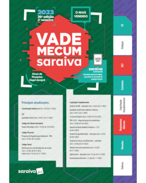 VADE MECUM SARAIVA - TRADICIONAL - 36ª EDIÇÃO 2023
