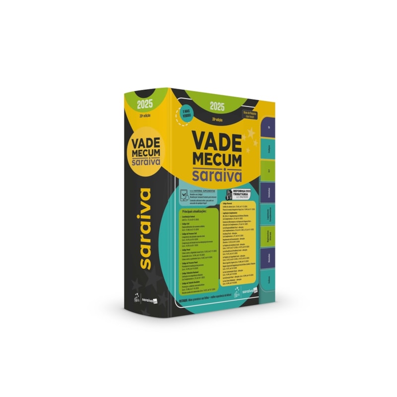 VADE MECUM SARAIVA TRADICIONAL - 39ª EDIÇÃO 2025