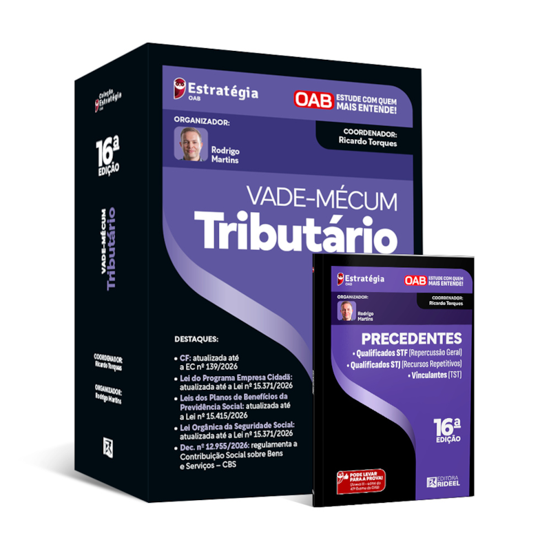 Vade-mécum Tributário - 2ª Fase Da OAB - 47º Exame De Ordem
