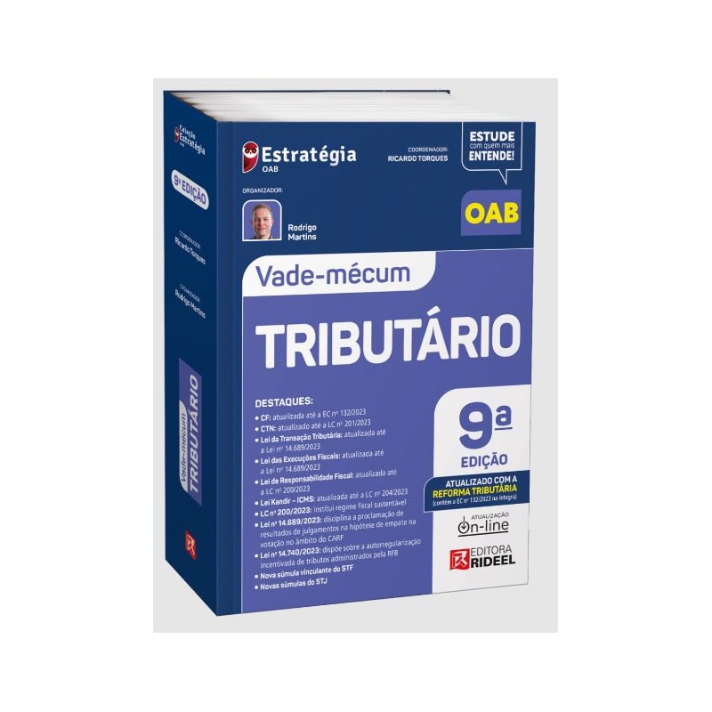 VADE-MÉCUM TRIBUTÁRIO - ESTRATÉGIA - 9ª EDIÇÃO