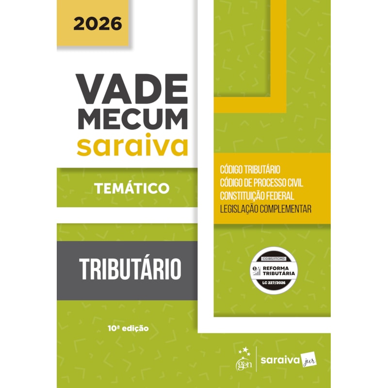 VADE MECUM TRIBUTÁRIO - TEMÁTICO - 10ª EDIÇÃO 2026
