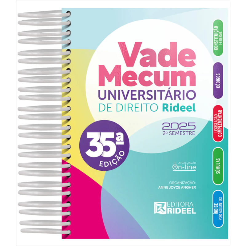 VADE MECUM UNIVERSITÁRIO DE DIREITO RIDEEL 2025 - 2º SEMESTRE