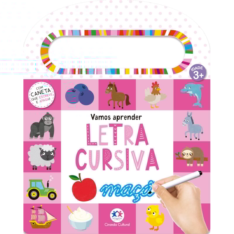 VAMOS APRENDER LETRA CURSIVA