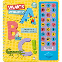 Vamos aprender o ABC: Livro sonoro e escreva e apague