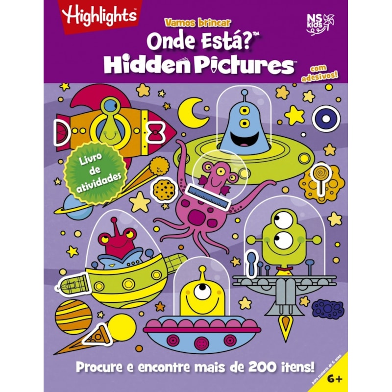 VAMOS BRINCAR - ONDE ESTÁ? - HIDDEN PICTURES - VOL. 1