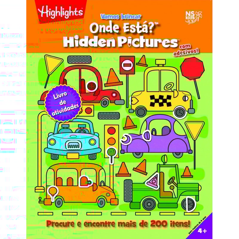 VAMOS BRINCAR - ONDE ESTÁ? - HIDDEN PICTURES - VOL. 3