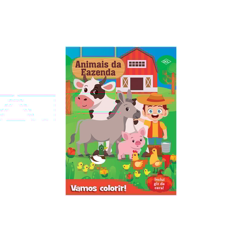 VAMOS COLORIR - ANIMAIS DA FAZENDA