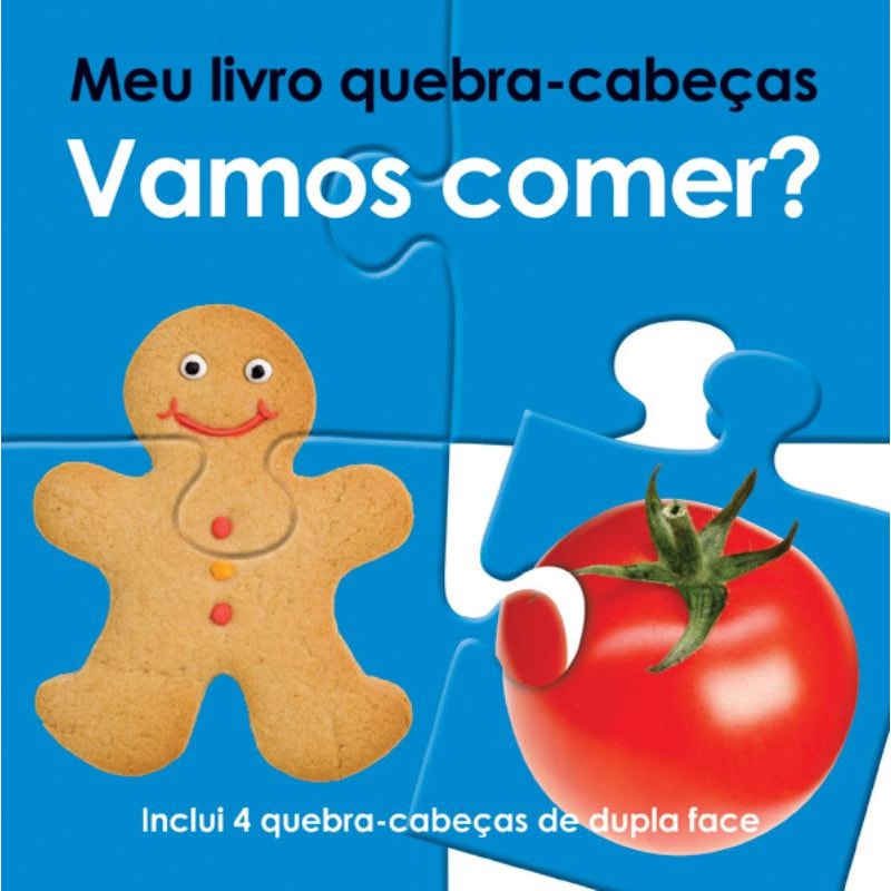 VAMOS COMER? : MEU LIVRO QUEBRA-CABEÇAS