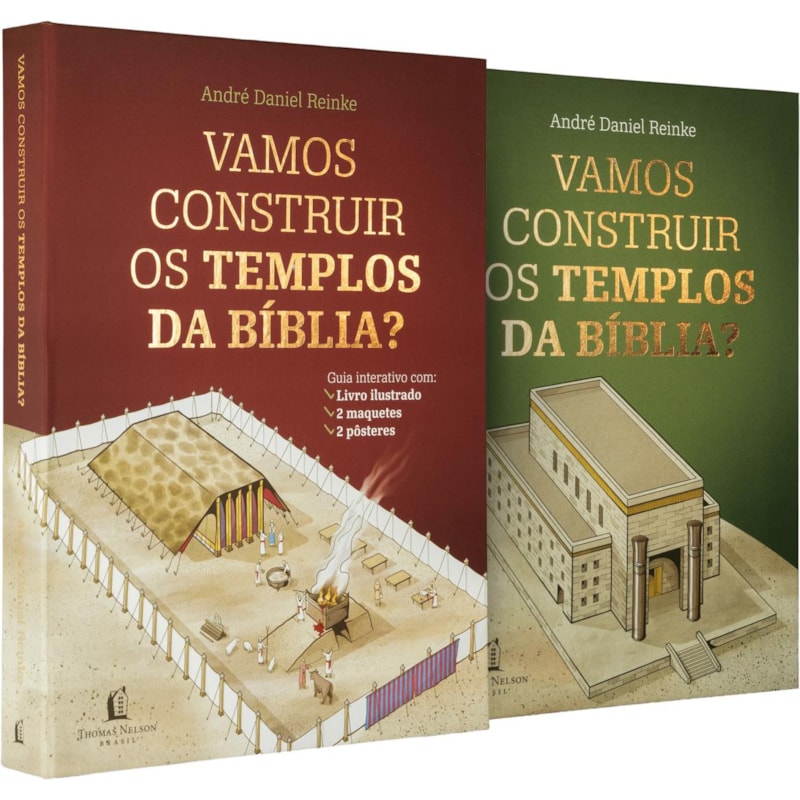 VAMOS CONSTRUIR OS TEMPLOS DA BÍBLIA? - UM GUIA BÍBLICO INTERATIVO COM RECURSOS PARA ESTUDO E PRÁTICA