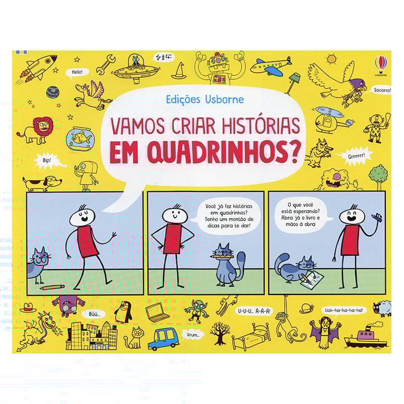 VAMOS CRIAR HISTÓRIAS EM QUADRINHOS?