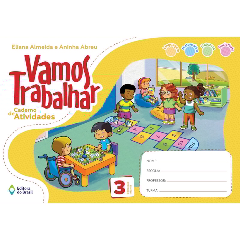 VAMOS TRABALHAR CADERNO E ATIVIDADES