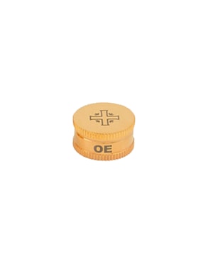 VASO DOURADO COM 01 DIVISÃO