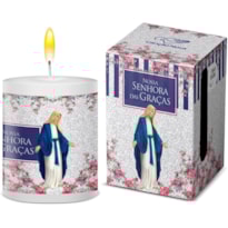 VELA COM PERFUME NOSSA SENHORA DAS GRAÇAS - PEQUENA