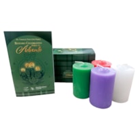 VELA ROTEIRO CELEBRATIVO PARA O ADVENTO - 4 VELAS