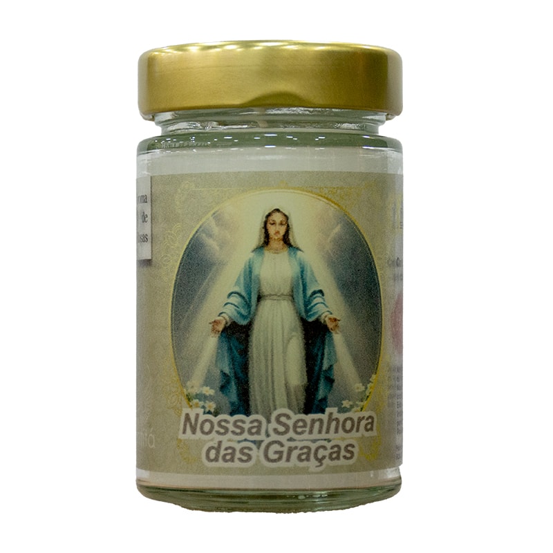 VELA VIDRO NSS DAS GRACAS PERFUMADA