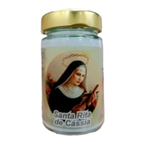 VELA VIDRO SANTA RITA PERFUMADA