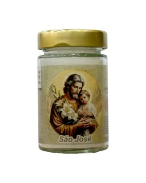 VELA VIDRO SAO JOSE PERFUMADA