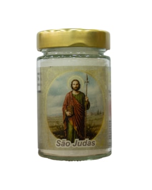 VELA VIDRO SAO JUDAS PERFUMADA