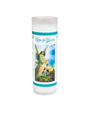 VELA VOTIVA 220 GRAMAS ANJO DA GUARDA
