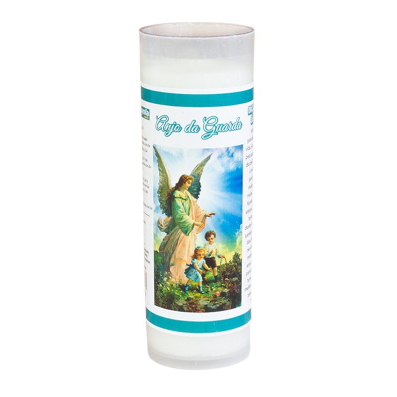 VELA VOTIVA 220 GRAMAS ANJO DA GUARDA
