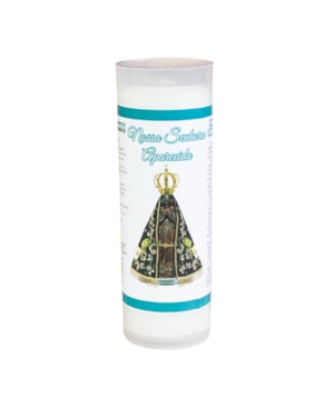 VELA VOTIVA 220 GRAMAS NOSSA SENHORA APARECIDA