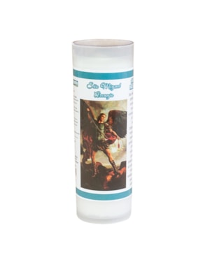 VELA VOTIVA 220 GRAMAS SÃO MIGUEL ARCANJO