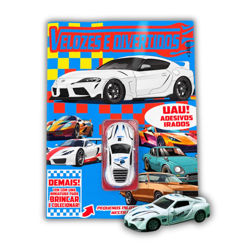 VELOZES E DIVERTIDOS - CARRO PRATA
