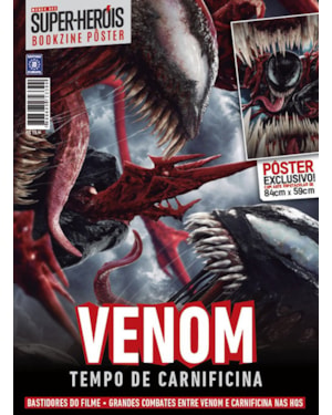 VENOM TEMPO DE CARNIFICINA - SUPERPÔSTER MUNDO DOS SUPER-HERÓIS
