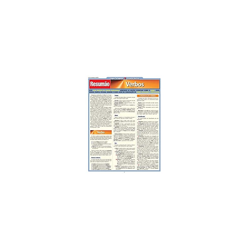 VERBOS - RESUMAO - 1
