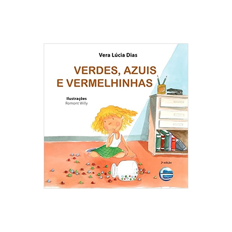Verdes, azuis e vermelhinhas